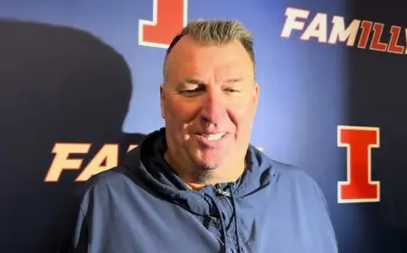 Bret Bielema News Today Now: Illinois Coach’s Fiery Speech, Injury Updates, Recruiting Wins and Big Ten Showdown