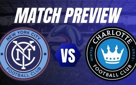 Charlotte vs New York City.. Intense MLS Clash Between Charlotte FC – NYC FC with Live Score, Highlights and Standings Impact