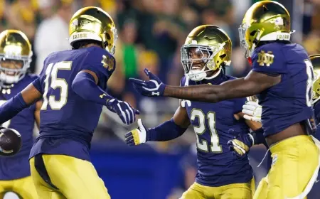 Where to Watch Notre Dame Fighting Irish Football vs Purdue Boilermakers Football