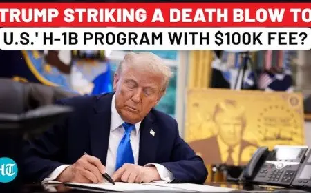 New H1B Visa Fee Rule Explained.. Who Pays $100,000 and Who Is Exempt