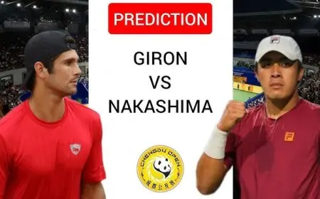Marcos Giron vs Brandon Nakashima: All-American Quarterfinal Showdown at the Chengdu Open 2025 with History and Predictions