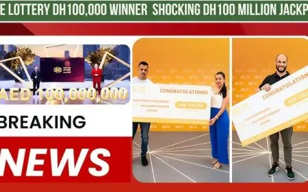 UAE Lottery Winners 21st Draw Revealed: Who Took Home Prizes as the Dh100 Million Jackpot Remains Unclaimed