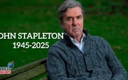 Legendary Broadcaster John Stapleton Dies at 79 After Battle With Parkinson’s Disease – Family, Career, and Legacy Remembered