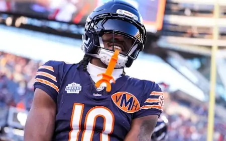 Luther Burden III Stuns NFL Fans with Electrifying First Touchdown for Chicago Bears
