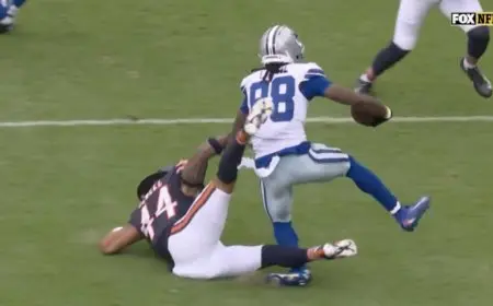 CeeDee Lamb Injury Update: Cowboys Star WR Leaves Bears Game with Ankle Issue and Questionable Status