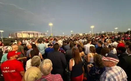 Massive Crowd Gathers at State Farm Stadium: How Many People Were at the Charlie Kirk Memorial?