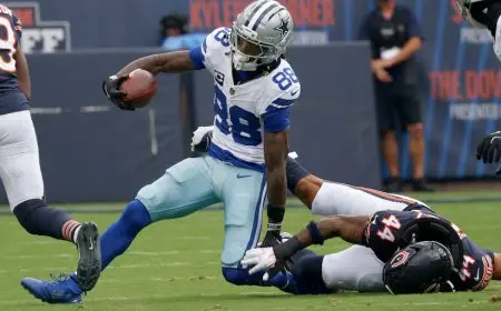 CeeDee Lamb Injury Scare: Dallas Cowboys WR Suffers Ankle Issue vs. Bears, Latest Updates Revealed