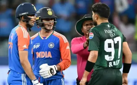 Abhishek Sharma and Shubman Gill Dazzle as India Crush Pakistan in High-Voltage Asia Cup Clash
