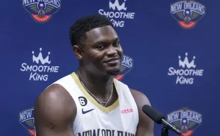 Zion Williamson Stuns Fans With Body Transformation Ahead of Pelicans Season