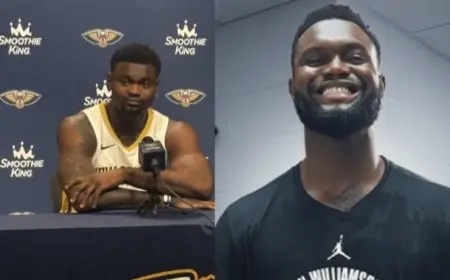 Zion Williamson Weight Loss Sparks Excitement Ahead of New NBA Season