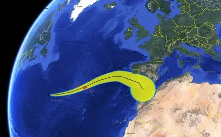 Ouragan Gabrielle Acores: Powerful Hurricane Approaches Islands with Destructive Winds, Hurricane Center Issues Urgent Weather Forecast