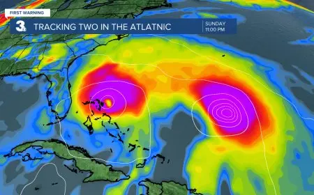 Fujiwhara Effect Explained: How Humberto Hurricane and Tropical Storm 94L Could Dance in the Atlantic, Altering Forecasts and Spaghetti Models