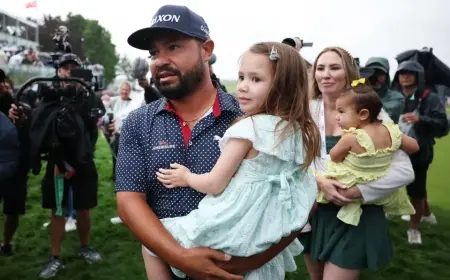 JJ Spaun Wife and Kids: Inside the Life of Golfer JJ Spaun, His Wife Melody, and Their Daughters