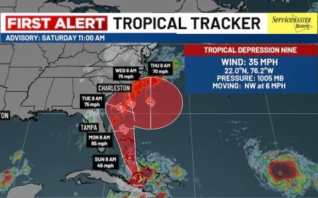 Hurricane Tracker 2025: Latest NOAA Hurricane Warnings and Humberto’s Tropical Storm Forecast