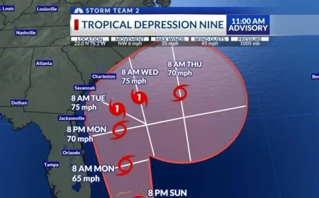 Hurricane South Carolina Update: Charleston Weather Alerts, School Closings, and State of Emergency Details