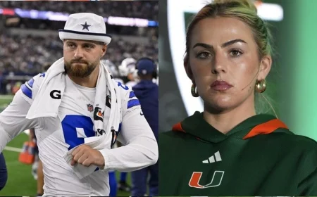 See Jake Ferguson’s Fiancée Haley Cavinder Stun in a Special Cowboys Outfit Before the Bears Showdown
