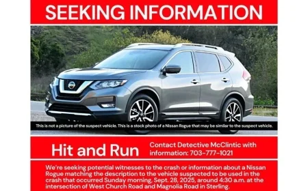 Hit-and-Run Driver Critically Injures Pedestrian in Sterling