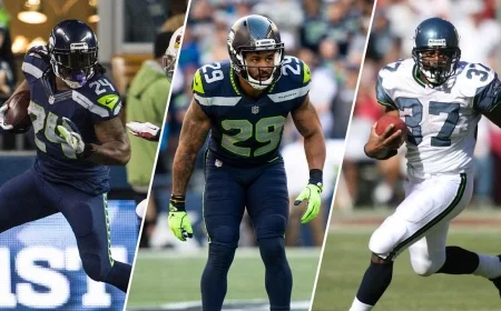 Seahawks Icons Marshawn Lynch Earl Thomas Kam Chancellor and Shaun Alexander Nominated for Pro Football Hall of Fame