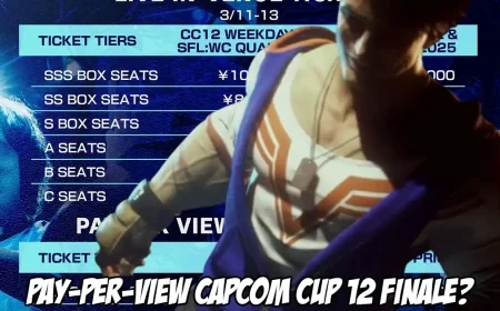 Capcom Cup 12 Finals Goes Pay-Per-View: Capcom Unveils Streaming Details