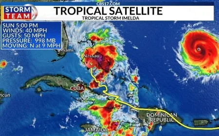 Tropical Storm Imelda Weather Channel Updates: Path, Impacts, and What to Expect on the U.S. Coast