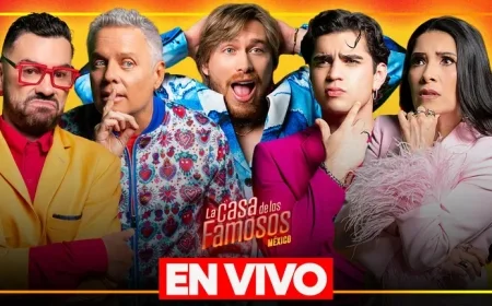La Casa de Los Famosos México 2025 Aarón Mercury Joins Posta Gala and Shares Live Reactions