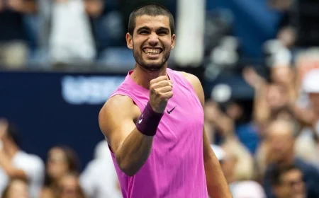 Alcaraz Dominates Nakashima to Secure Spot in Japan Open Semifinals