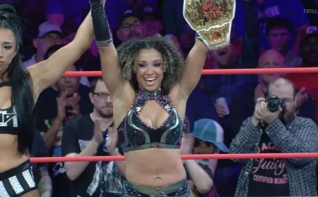 TNA Victory Road results Ash By Elegance retires from wrestling while NXT’s Kelani Jordan claims vacant Knockouts world title