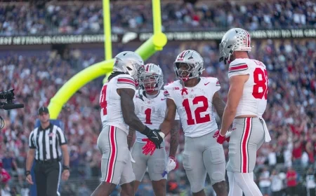 Top-Ranked Buckeyes Secure 24-6 Victory at Washington with Balanced Offense and Strong Defense