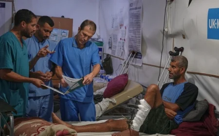 Palestinian Death Toll Surpasses 66000 as Netanyahu Prepares for Trump Meeting