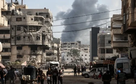 Live Coverage: Israel Intensifies Strikes on Gaza as Trump and Netanyahu Convene