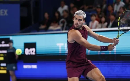 Live Updates: Alcaraz vs Ruud in the Tokyo Semifinals Today