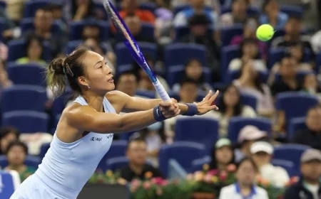 Zheng Qinwen Triumphs in Beijing Comeback Following Elbow Surgery