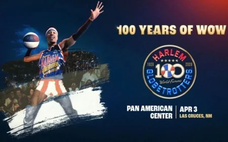 Harlem Globetrotters Centennial Tour Hits Las Cruces with New Jerseys and Exciting Surprises