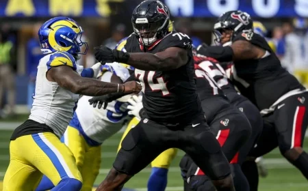 Texans Trade Offensive Tackle Cam Robinson to Browns with Exciting Pick Swap Details Revealed