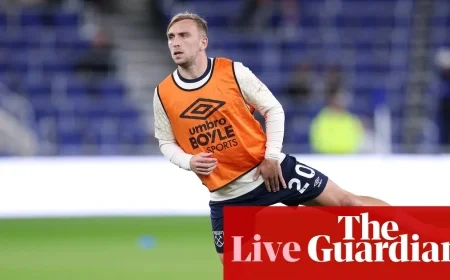 Live Coverage: Everton vs West Ham Premier League Showdown