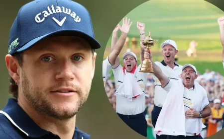 Niall Horan Joins Fans for a Joyous Celebration at the Ryder Cup