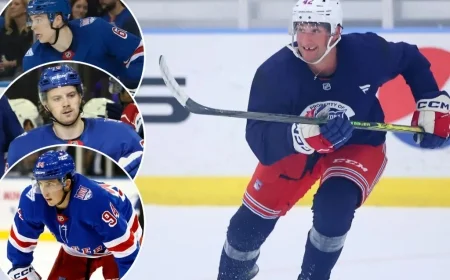 Four Promising Young Rangers Stars Given Extended Shot to Secure Roster Spot