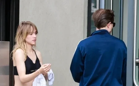 Suki Waterhouse and Robert Pattinson Hit the Gym Together Before Her LA Concert Opening for Laufey