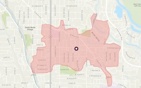 Massive Power Outage Near Boise Ave Leaves Over 6,800 Residents in the Dark Friday