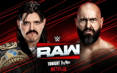 Exciting Showdown Dominik Mysterio Takes on Rusev for Intercontinental Championship Title