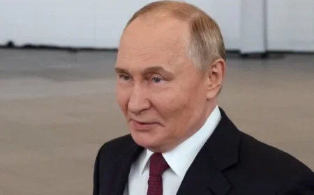 Putin Declares Russia’s Success in ‘Righteous Battle’ in Ukraine