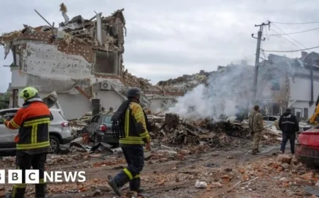 Russia Launches Hundreds of Drones and Missiles in Massive Attack on Ukraine