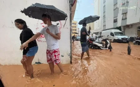 Live Updates on the Storm: AEMET Elevates Alert to Orange for Ibiza and Formentera