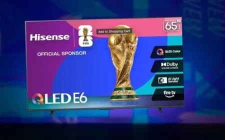 Score a $140 Discount on the 65-Inch Hisense QLED 4K Smart TV with Dolby Vision, AI Light Sensor, and Built-In Fire TV