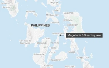Powerful earthquake rocks Central Philippines triggering widespread concern