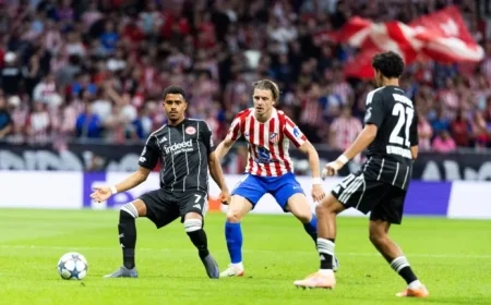 Live Coverage of Atlético de Madrid vs Eintracht: Champions League Action Today