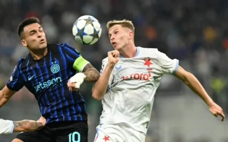 Inter vs Slavia Prague Live at 9 PM: Lineups Announced as Chivu Rotates Squad Featuring Bisseck and Zielinski