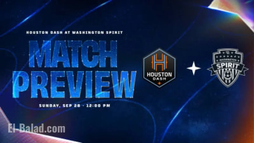 Houston Dash Travel to Washington DC for Crucial Playoff Showdown
