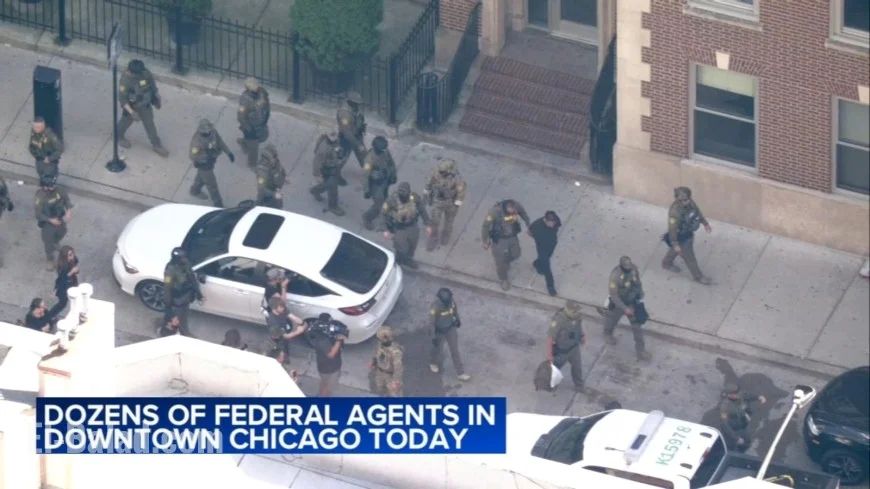 Chicago ICE Operations Lead to Multiple Detentions Downtown Amid Protests in Chicago and Broadview