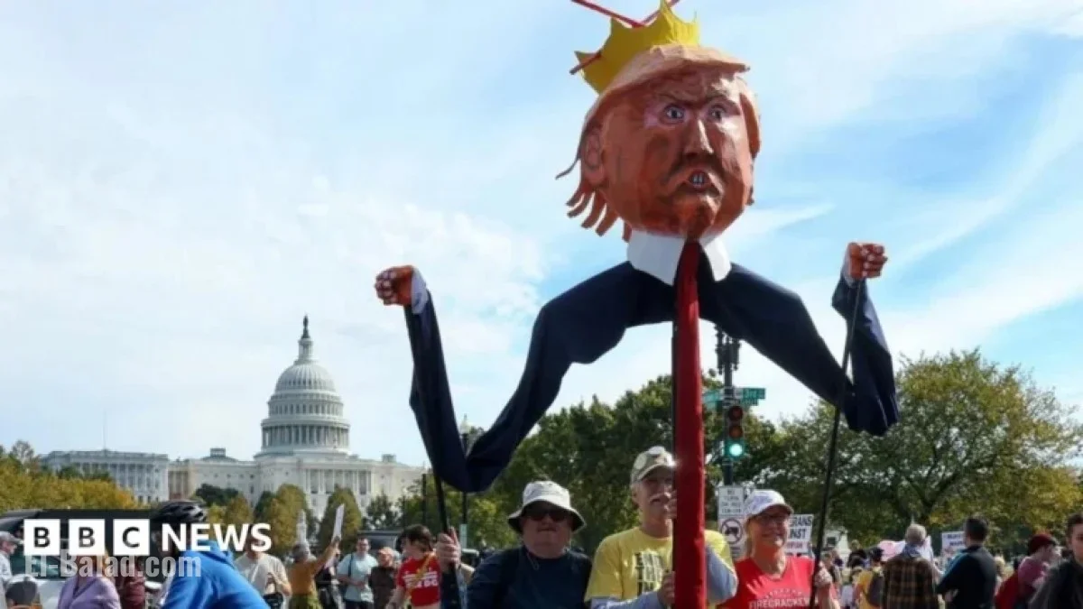 Millions Rally Nationwide in US ‘No Kings’ Protests Against Trump
